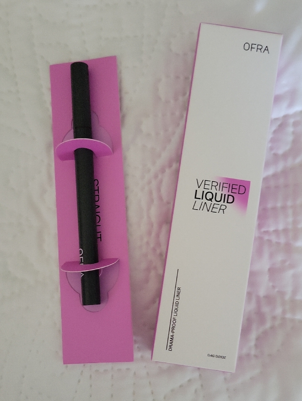 OFRA Liquid Liner Pen - Black with Pink Accents